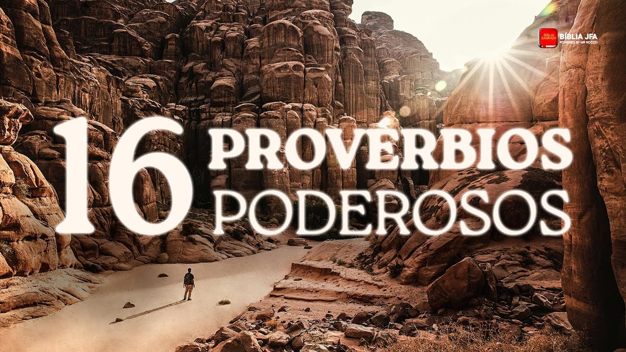 16 PROVÉRBIOS PODEROSOS 📚📚- Bíblia JFA Offline