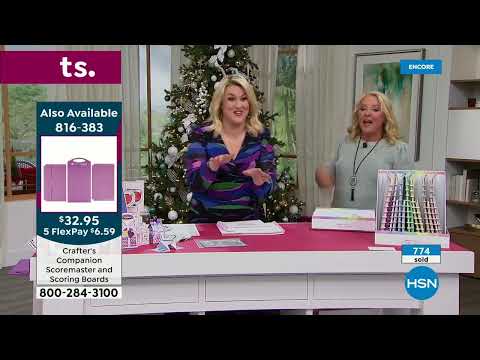 HSN | Crafter's Companion 15th Anniversary 11.15.2022 - 04 AM