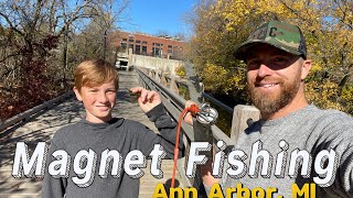 Magnet Fishing Huron River Ann Arbor