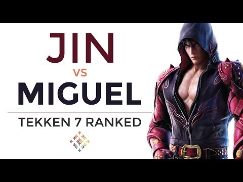 The LONG Set -  Jin vs Miguel in Tekken 7 Ranked Online