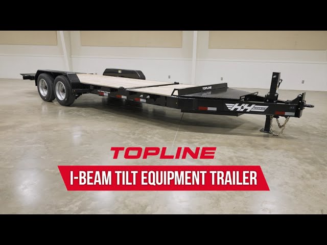 2025 H&H Topline I Beam 82X16'+6' Gravity Tilt Equipment Trail in Cargo & Utility Trailers in Saskatoon