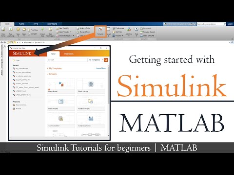 Simulink for beginner in MATLAB | getting started with Simulink in MATLAB | Introduction to Simulink