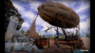 How to Dock the Dev Aveza Airship at the Solitude Docks