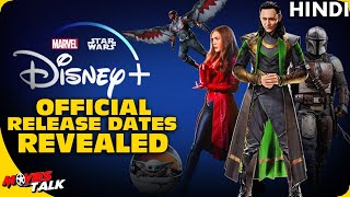 MARVEL Disney Plus Shows Official Dates REVEALED [Explained In Hindi]