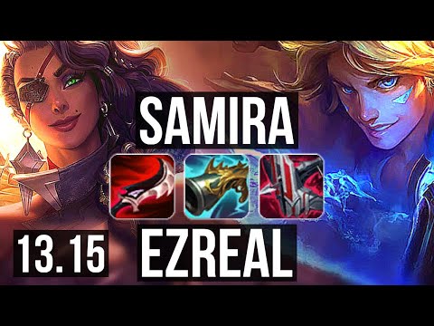 SAMIRA & Rell vs EZ & Senna (ADC) | Penta, 66% winrate, 17/4/7, Dominating | KR Master | 13.15