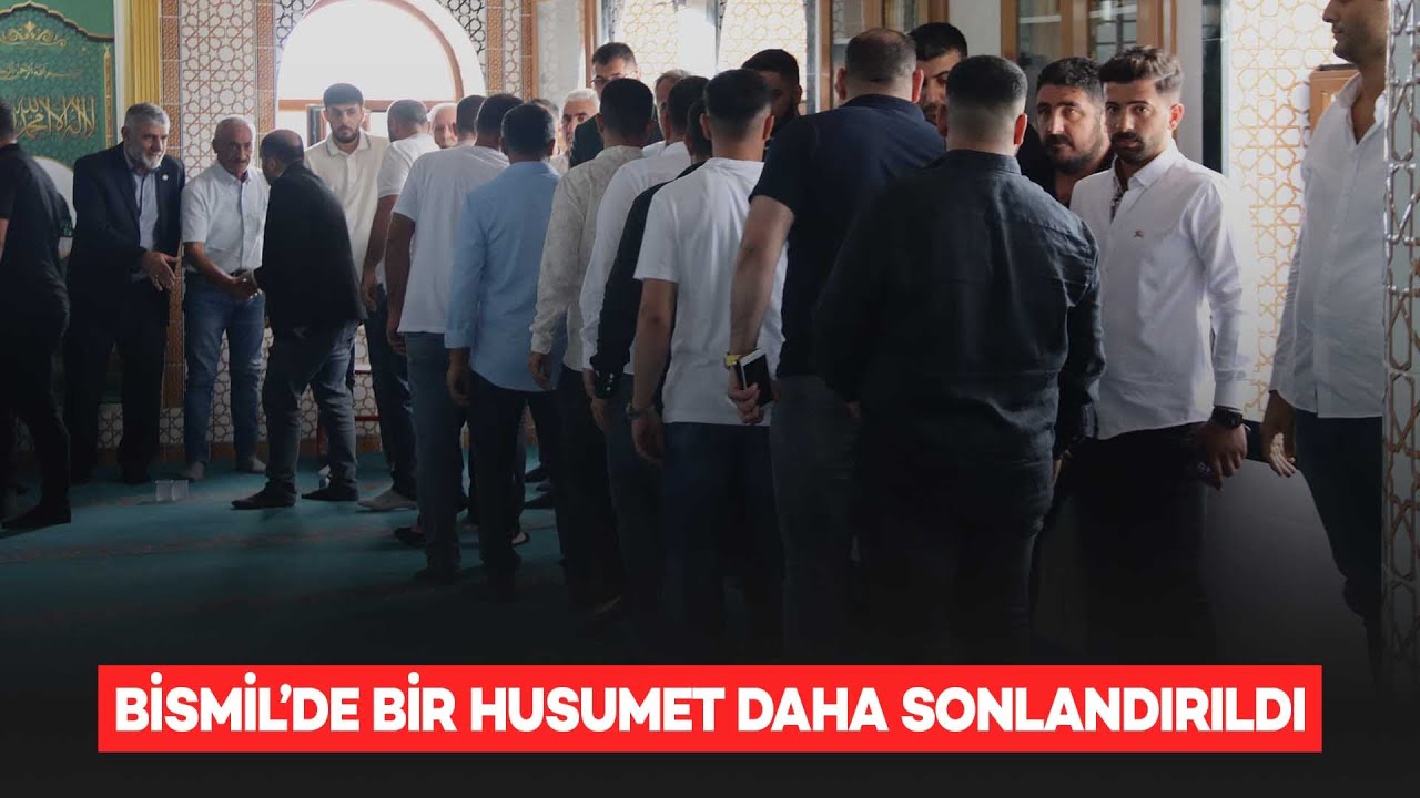 Bismil’de 2 kişinin yaralandığı silahlı kavganın tarafları barıştı - Bismil Haber