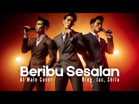 Ning, Jac, Shila (3 Suara) - Beribu Sesalan | AI Male Cover