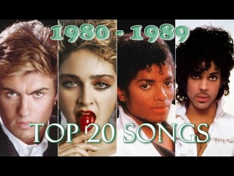 Top 20 Songs of Each Year (1980-1989)