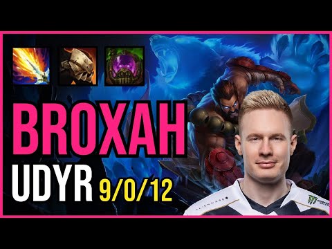 BROXAH - UDYR vs. PANTHEON Jungle | EUW GRANDMASTER | PATCH 11.2