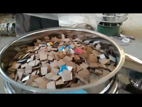 Food Grade 50kg/H Industrial Powder Flour Rotary Small Vibro Sifter