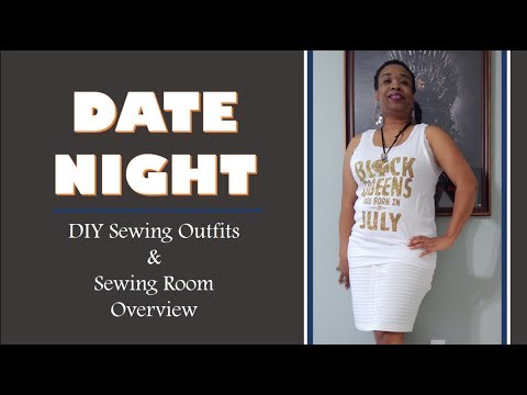 QUICK LOOK: Summer Sewing Projects & Sewing Room Tour