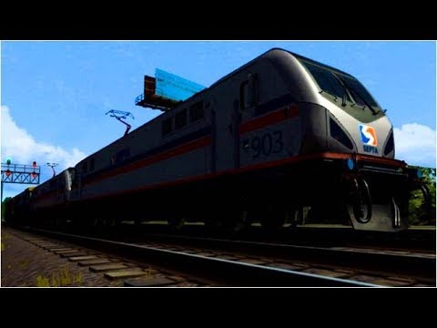 Some NS & CSX Train + SEPTA ACS 64 Action in TS2018