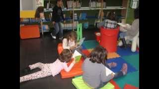 Visita Biblioteca y Centro de Salud de Pola de Laviana-1º ciclo CRA Alto Nalón