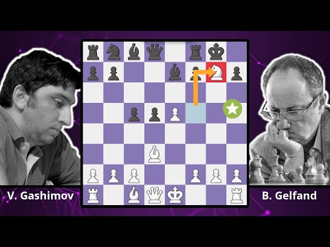 Vugar Gashimov Wins A Sparkling Miniature - Gashimov vs. Gelfand, 2009