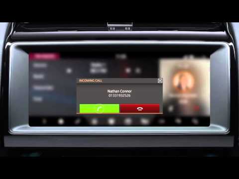 Jaguar F-PACE 2017 | InControl Touch Pro Interactive Side Panel