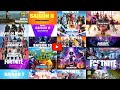 Tous les Trailers Fortnite Saison 1 à 25 (FR)