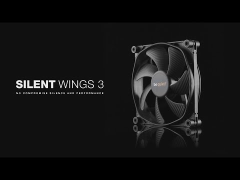 Be Quiet! Korpuso ventiliatorius SILENT WINGS PRO 4, 140mm PWM video