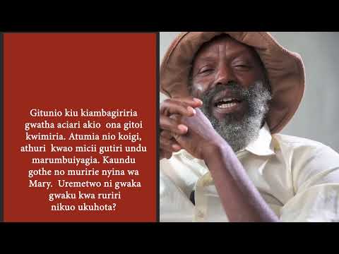 The rise and fall of Gĩkũyũ Kĩa Ma