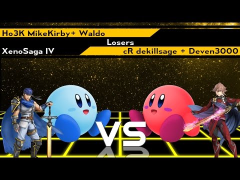 XenoSaga IV - [Losers] Ho3K MikeKirby+ Local Waldo vs cR dekillsage + Ho3K Deven3000