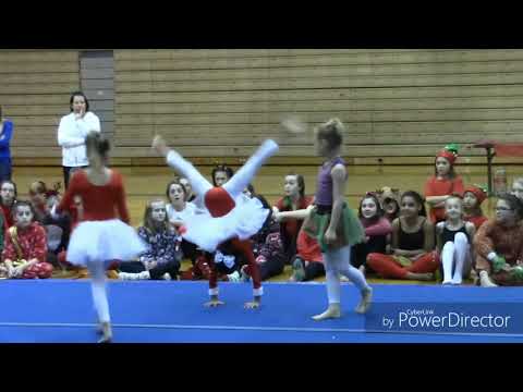 Gymnastic Christmas Dance #KeishaMarie