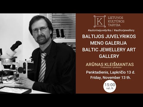 SEMINARAS: Kas yra špinelis? - Arūnas Kleišmantas - Baltijos juvelyrikos meno galerija