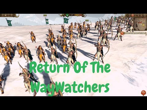 WayWatcher Return, Wood Elves vs Vampire Counts. Total War WARHAMMER 2 Multiplayer