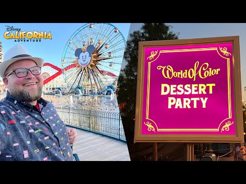 Disney’s California Adventure 2022 | World Of Color Dessert Party & Riding Guardians of The Galaxy