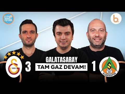 Galatasaray 3-1 Alanyaspor Maç Sonu | Bışar Özbey, Gökhan Dinç ve Samet Süner