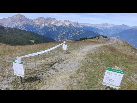 Sauze d'Oulx bike park - Rocce Nere trail 🔴 - amazing view