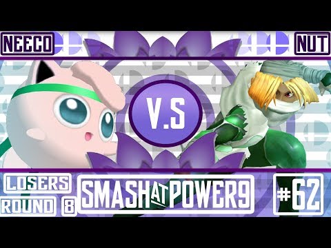 The Last S@P9 - Neeco (Jigglypuff) VS Nut (Sheik) - SSBM Losers Round 8