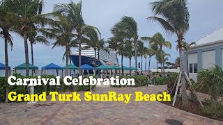 Grand Turk SunRay Beach Walk | Carnival Celebration Cruise Port