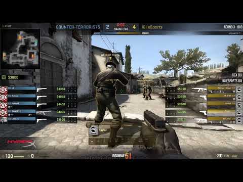 [UKCSGO] 26.08.2017 - CeX vs IGI eSports @ Insomnia 61 UB Semi-Final Map 1