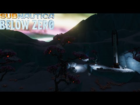 Subnautica Below Zero Aurora Borealis with Music Track Frozen River - A Cold Wet Planet