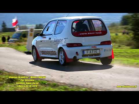 Damian FALANDYSZ / Miłosz CHRZAN - Fiat Seicento - Jesienny Super Sprint Libusza 04-10-2020