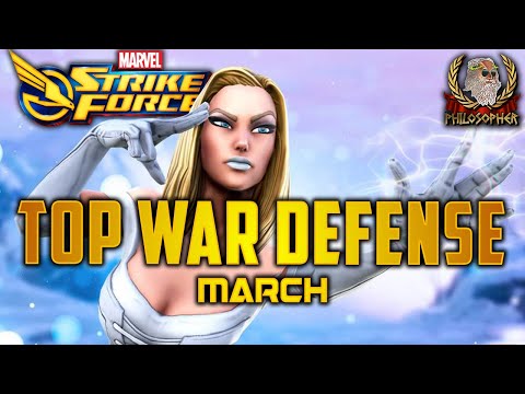 Top War Defense Teams - Tier List and Analysis - March 2021 - Marvel Strike Force - MSF