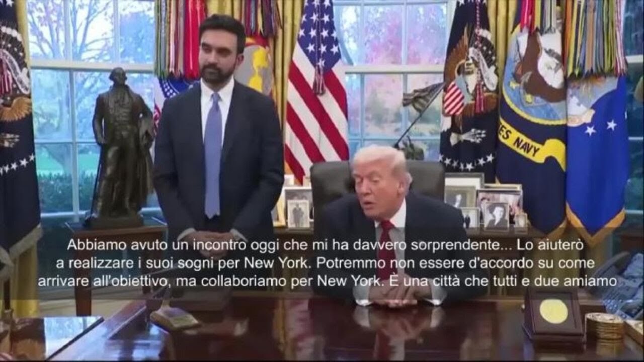 Trump riceve Mamdani alla Casa Bianca: Collaboriamo per New York, è la città che amiamo