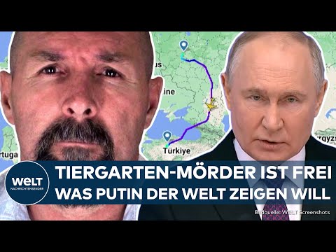 GEFANGENENAUSTAUSCH: Spektakulärer Deal zwischen Kreml und Westen – Putin wollte "Tiergarten-Mörder"