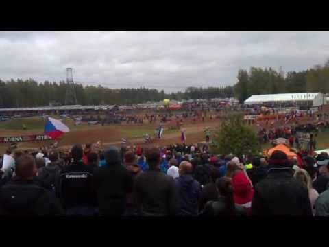 Start 3rd Moto (MXGP / Open) 2014 MXoN - Latvia
