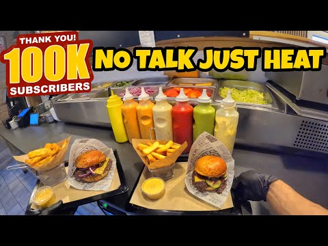 POV: 100K Subscribers 🔥🔥Solo On The Grill 🍔🍟🧑‍🍳