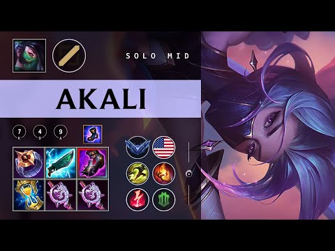 Akali Mid vs Fizz - NA Diamond Patch 26.01