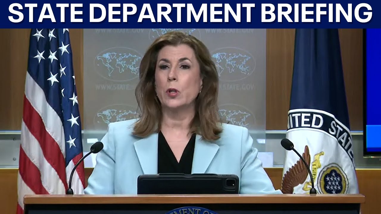 State Department Briefing following President Trump alleging a South African white farmer genocide