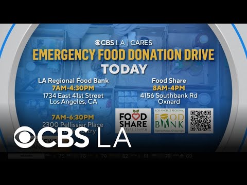 City of Industry food donation drive | CBS LA Cares