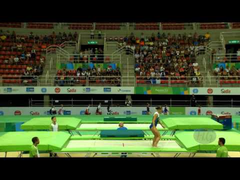 MOSKVINA Nataliia (UKR) - 2016 Olympic Test Event, Rio (BRA) - Qualification Trampoline Routine 2