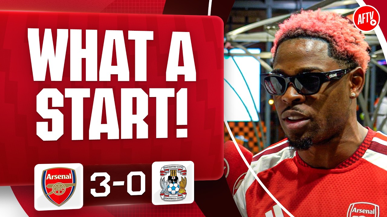 What A Way To Start The Season! (Yxng Bane) | Arsenal 3-0 Coventry