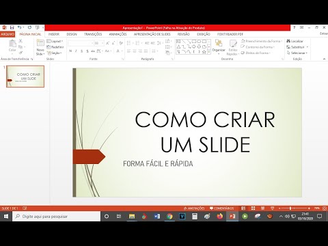 HOW TO MAKE A SLIDE IN POWERPOINT (CURRENT)