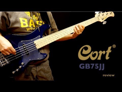 Бас-гитара CORT GB75JJ (Amber) AM