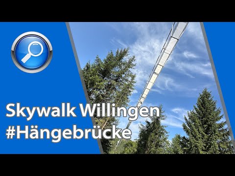 Willingen Skywalk: 665 Meter Adrenalin - Deutschlands längste Hängebrücke / 100 Meter hoch!