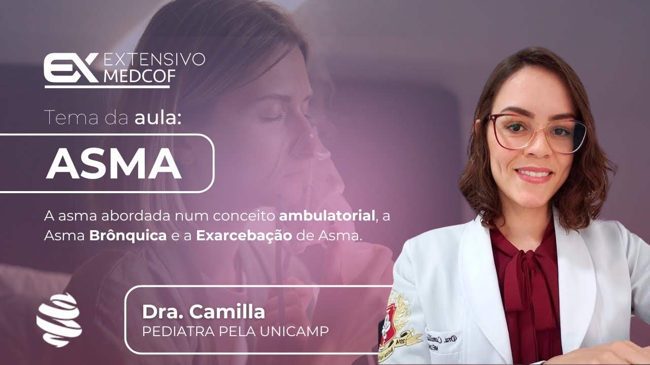 Aula sobre Asma com Dra. Camilla Castro