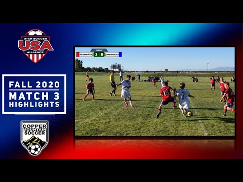 Highlights (U11 Fall '20) USA Premier SC 10 vs Copper Mountain 10 SF