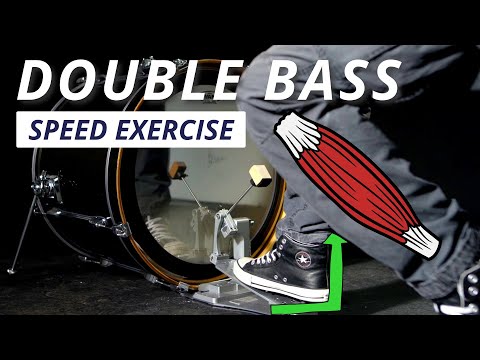 Improve your bass drum speed | 1 simple exercise 😱